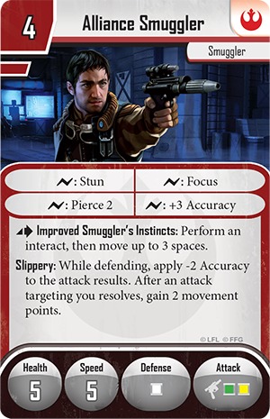 Star Wars : Imperial Assault - Alliance Smuggler Ally Pack
